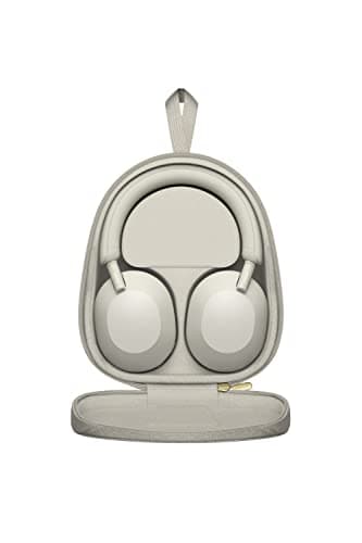 Sony XM5 Closed-Back Silver Headphones image