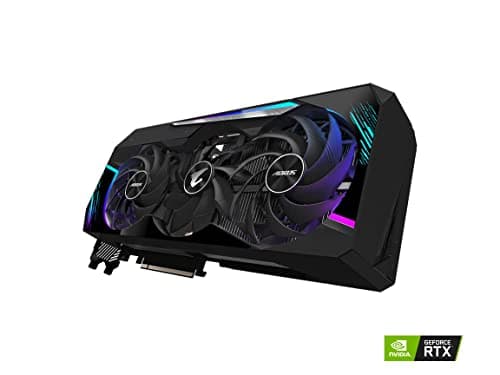 Gigabyte AORUS MASTER GeForce RTX 3080 LHR 12GB GDDR6X Black image