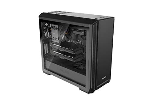 be quiet! Silent Base 601 ATX Mid Tower Black with Tempered Glass Side Panel and USB 3.2 Gen 1 Type-A, USB 2.0 Type-A image