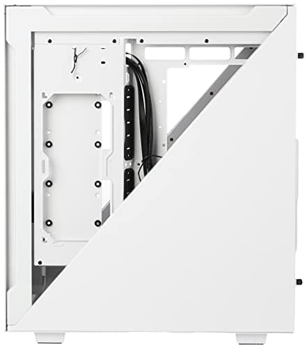 Thermaltake Divider 500 ATX Mid Tower White Tempered Glass ARGB Air Snow image