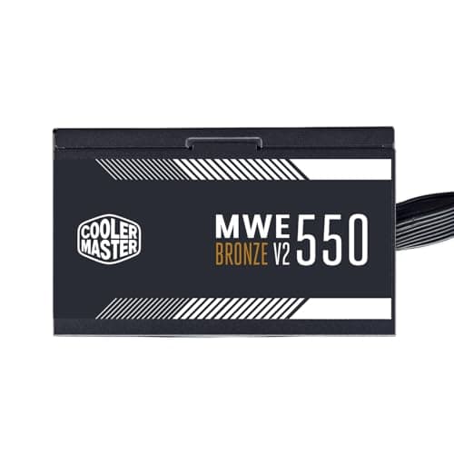Cooler Master MWE Bronze V2 Black ATX 550W Non-Modular 80+ Bronze Certified image