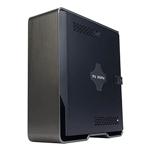 In Win Chopin Pro HTPC Black Mesh Side Panel w/200 W Power Supply image