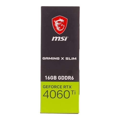 MSI GAMING SLIM GeForce RTX 4060 Ti 16GB GDDR6 White image