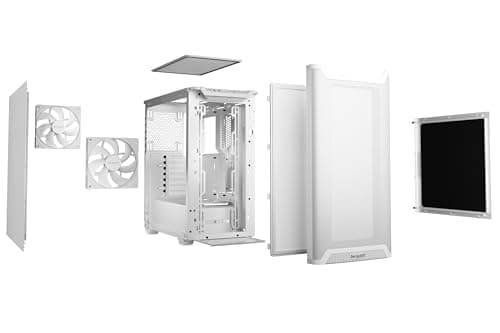 be quiet! Pure Base 501 Airflow ATX Mid Tower White image