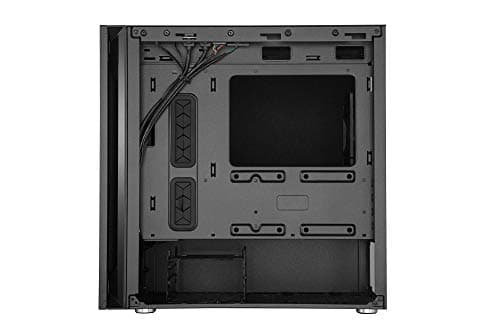 Cooler Master Silencio S400 Micro ATX Mini Tower Black Tempered Glass Side Panel and USB 3.2 Gen 1 Type-A Front Panel image