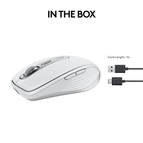 Logitech MX Anywhere 3S Wireless Bluetooth Wired Laser Mouse image