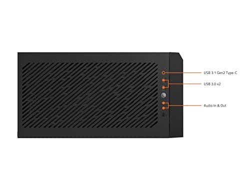 Gigabyte AORUS C500 ATX Mid Tower Black Tempered Glass image