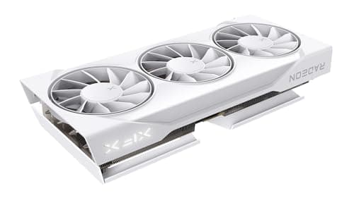 XFX Swift OC Radeon RX 9060 XT 16GB GDDR6 White Triple Fan image