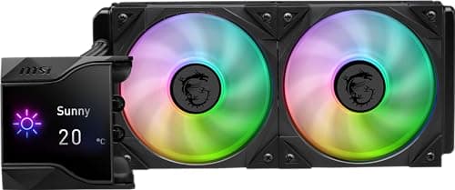 MSI MPG CORELIQUID D240 Water 240mm 77.4 CFM Black main image