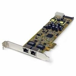 StarTech ST2000PEXPSE 2 x Gigabit Ethernet PCIe x1 Network Adapter main image