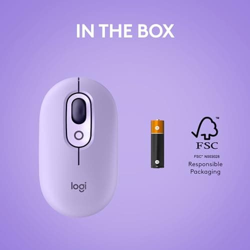 Logitech POP Cosmos Wireless/Bluetooth Optical Mouse image