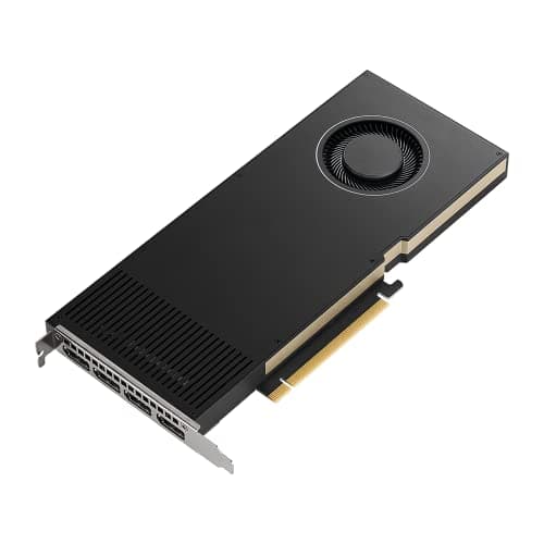 PNY RTX A4000 RTX A-Series RTX A4000 Black / Gold 16GB GDDR6 image