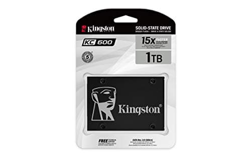 Kingston KC600 1.024 TB 2.5" SSD SATA 6.0 Gb/s image