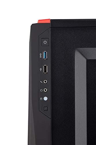 Corsair Carbide Series SPEC-04 ATX Mid Tower Black / Red with Acrylic Side Panel and USB 3.2 Gen 1 Type-A, USB 2.0 Type-A image
