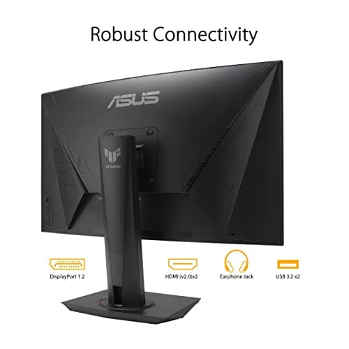 Asus TUF Gaming VG27VQM 27 1080p 240Hz VA Curved Monitor image