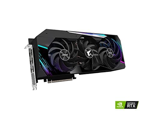 Gigabyte AORUS MASTER GeForce RTX 3080 LHR 12GB GDDR6X Black image