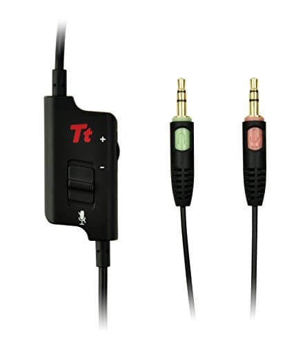 Thermaltake SHOCK Closed-Back Black / Red Headset image