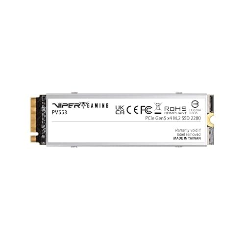 Patriot Viper PV553 1TB M.2-2280 SSD PCIe 5.0 x4 NVMe image