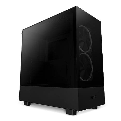 NZXT H5 Elite ATX Mid Tower Black Tempered Glass Side Panel image