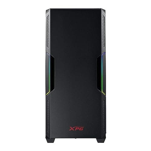 ADATA XPG STARKER ATX Mid Tower Black with Tempered Glass Side Panel, USB 3.2 Gen 1 Type-A Front Panel, and 400 x 215 x 465 mm Dimensions image