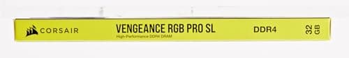 Corsair Vengeance RGB Pro SL Black DDR4-3600 CL18 32GB (2x16GB) image