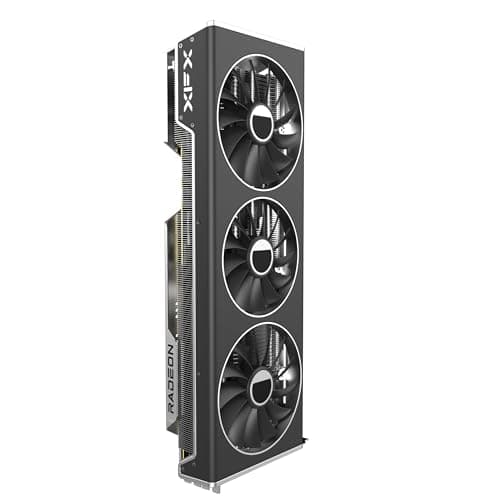 XFX Radeon RX 7800 XT Speedster MERC 319 Black 16GB GDDR6 Black Silver image