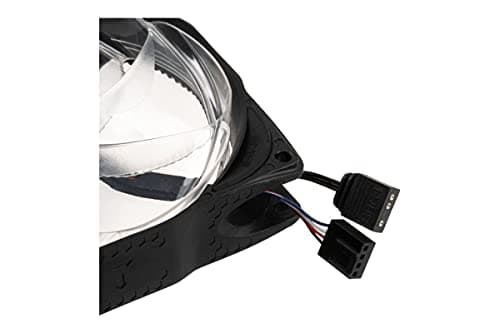 NoiseBlocker NB-ELOOP X 120mm Black ARGB PWM 109.47 CFM 1-Pack image