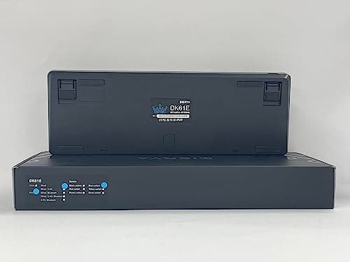 DIERYA x KEMOVE 60% Mechanical Gaming Keyboard, RGB Backlit Wired PBT Keycap Waterproof Type-C Mini Compact 61 Keys Computer Keyboard with Full Keys Programmable (Gateron Optical Brown Switch) image