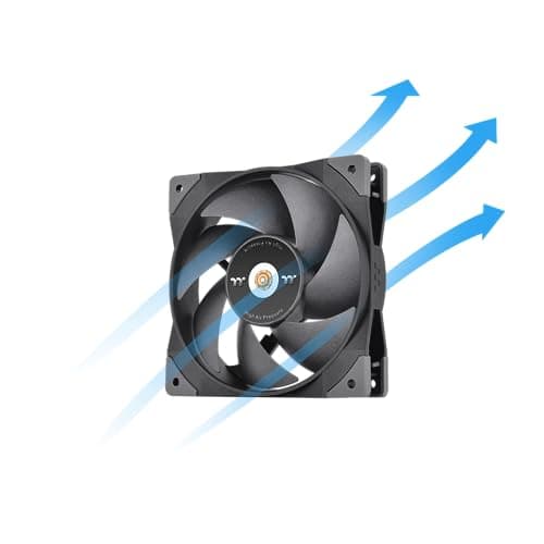 Thermaltake SWAFAN GT12 120mm Black PWM 58.17 CFM image