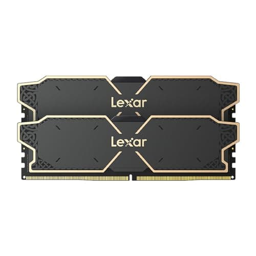 Lexar THOR OC Black / Gold DDR5-6000 CL32 32GB (2x16GB) image