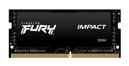 Kingston FURY Impact Black SODIMM DDR4-3200 CL20 32GB (1x32GB) image