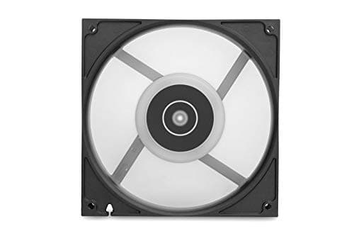 EK EK-Vardar EVO 140ER 140mm Black / White Addressable RGB PWM 84 CFM 1-Pack image