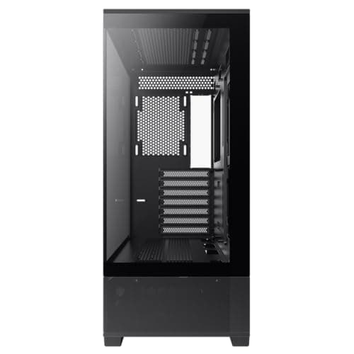 GameMax Vista AB ATX Mid Tower Black Tempered Glass Side Panel image