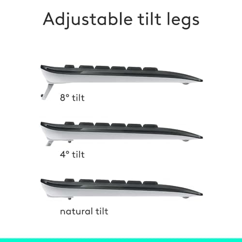 Logitech MK540 Advanced Wireless/Wired Standard Keyboard With Optical Mouse image