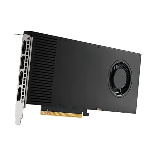 PNY RTX A4000 RTX A-Series RTX A4000 Black / Gold 16GB GDDR6 image