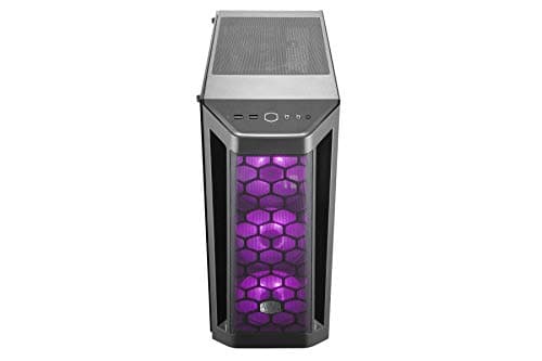 Cooler Master MasterBox MB511 ARGB ATX Mid Tower Black with Tempered Glass Side Panel and USB 3.2 Gen 1 Type-A Front Panel USB image