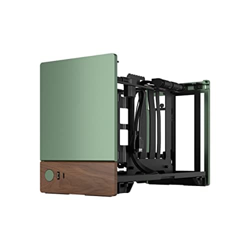 Fractal Design Terra Mini-ITX Desktop Green / Brown Mesh Side Panel Front Panel USB 3.2 Gen 2x2 Type-C                                                    USB 3.2 Gen 1 Type-A image