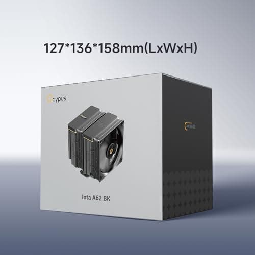 Ocypus Iota A62 Air 158mm 77 CFM Black image