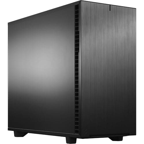 Gamemax Black Hole Black USB3.0 Tempered Glass ATX Mid Tower Gaming Computer Case w/2 x 200mm ARGB Ring Fan x Front and 1 x 120mm ARGB Ring Fan x Rear (Pre-Installed) main image