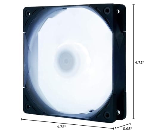 Scythe Kaze Flex 120mm Black / White RGB PWM 51.17 CFM image