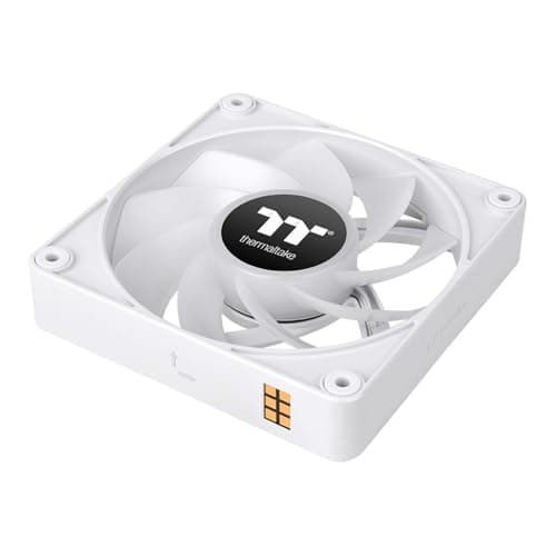 Thermaltake CT120 EX 120mm White Reverse ARGB Sync PWM 65.82 CFM 3-Pack image