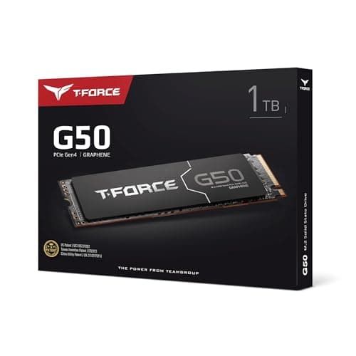 TEAMGROUP T-FORCE G50 1TB SSD M.2 PCIe 4.0 NVMe image