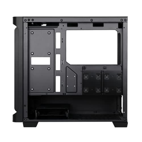 G.Skill LT1 Micro ATX Mini Tower Black with Tempered Glass Side Panel and USB 3.2 Gen 1 Type-A, USB 2.0 Type-A image