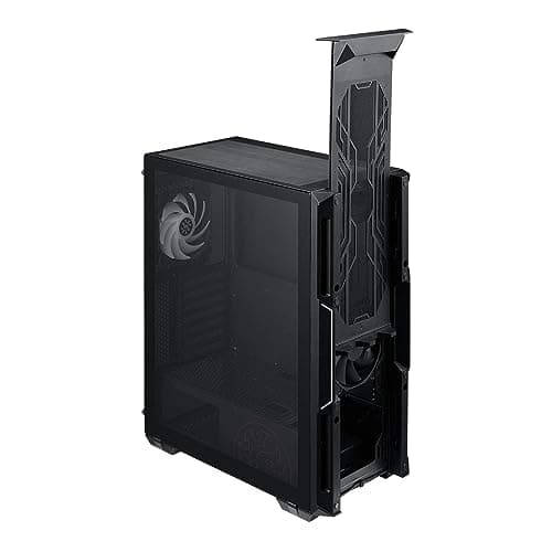 ADATA XPG STARKER ATX Mid Tower Black with Tempered Glass Side Panel, USB 3.2 Gen 1 Type-A Front Panel, and 400 x 215 x 465 mm Dimensions image