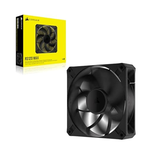 Corsair RS120 MAX 120mm Black PWM 72 CFM 1-Pack image