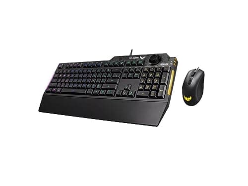 ASUS TUF Gaming Combo K1 & M3 RGB Wired Gaming Keyboard With Optical Mouse image