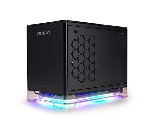 In Win A1 PLUS BLACK Mini-ITX Tower with Integrated ARGB Lighting and 650W 80 PLUS Gold Power Supply image