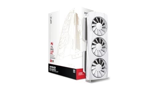 XFX Quicksilver AMD Radeon RX 9070XT White Magnetic Air Edition main image