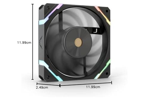 Valkyrie X12F 120mm Black PWM RGB image
