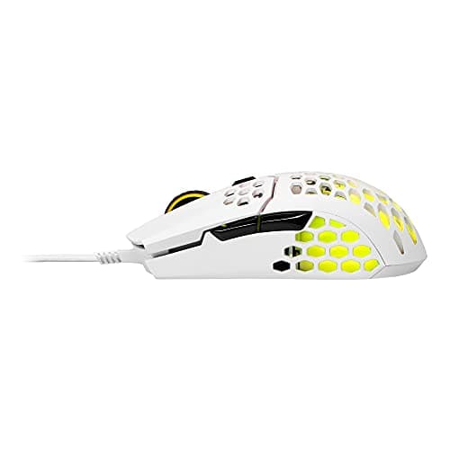 Cooler Master MM711 Matte White Wired Optical Mouse image